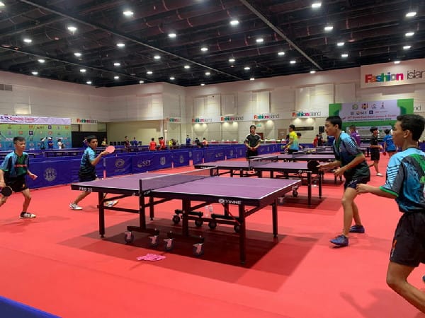 Alghifari dkk Raih Juara 3 Nomor Beregu Kejuaraan Tenis Meja Asia Tenggara 1 alf 2